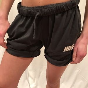 Nike sweat shorts